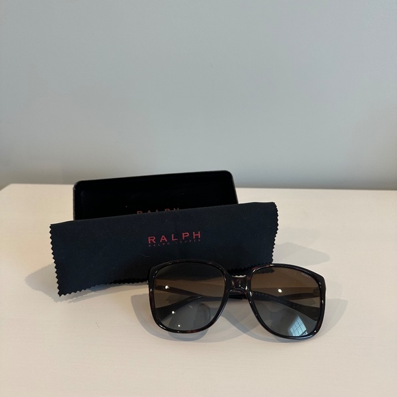 Ralph by Ralph Lauren Tortoise and Gold Sunglasses main image 5